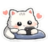 Stiker lucu main hp 8