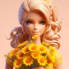 Barbie Flores Amarillas 🌼🌻💅🏻 10