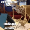 pai não nasceu rico tenho que estudar
