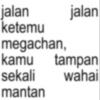 jalan jalan ketemu megachan, kamu tampan sekali wahai mantan
