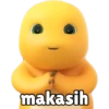 Dino Kuning Nailoong Sticker94 12
