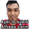 Ayer lo subió @paraguayita_01 Alfredo Larín