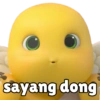 Dino Kuning Nailoong Sticker94 15