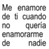 Me enamore de ti cuando 을응? no quería enamorarme de nadie