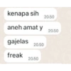 kenapa sih 20.50 aneh amat y gajelas 20.50 freak 20.50 20.50