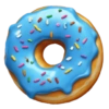 Emoji iPhone Blue 16