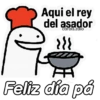 Aqui el rey del asador carols.zdio {}} Feliz día pá
