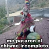 me pasaron el chisme incompleto