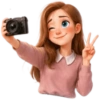 Selfie Girl 🩷📸 3