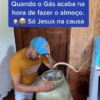 Quando o Gás acaba na hora de fazer o almoço. Só Jesus na causa Tik To