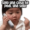 Solo una cosa te pedi, una sola