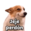 ecisectove Stickers Jeje perdón