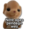 @rose.stickers1 Note agas pendego wey