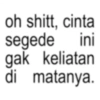 Kata-kata anomali gombal 19