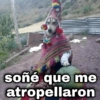 soñé que me atropellaron