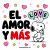 ✨️🌹❣️ Snoopy AMOR ❣️🌹✨️ 11