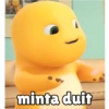 Dino Kuning Nailoong Sticker60 9