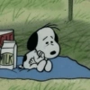 🐾 Snoopy triste 😭 4🦴 16