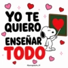 ✨️🌹❣️ Snoopy AMOR ❣️🌹✨️ 5