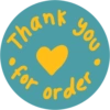 •for Thank order you