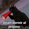 Dejen dormir al prójimo