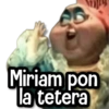 Miriam pon la tetera