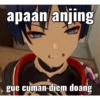 apaan anjing gue cuman-diem doang