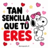✨️🌹❣️ Snoopy AMOR ❣️🌹✨️ 7