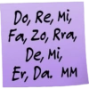 Do, Re, Mi, Fa, Zo, Rra, De, Mi, Er, Da. MM