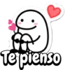 Te pienso