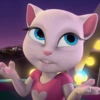 Talking angela reaction 😽 6