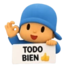 Pocoyó 💙 Mensajito pal chat ❤️ 6