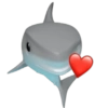 Shark Emoji  14