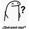 ? ¿Qué pasó aquí?