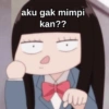 aku gak mimpi kan??