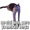 no stoi bien, pero ya mebale verga