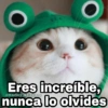 Eres increíble, nunca lo olvides