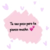 Te veo poco pero te pienso mucho.