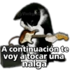 Viicky as A continuación te voy a tocar una nalga