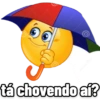 tá chovendo aí?