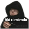 Aki comiendo @Viickyfas