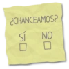 ¿CHANCEAMOS? sí NO