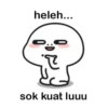 heleh... sok kuat luuu