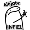 Aléjate @Giseelove Stickers INFIEL