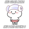 AKU SUDAH MANDI AKU BOLEH GABUNG?