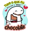 TUDO O QUE EU preciso é amor! chocolate