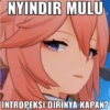 NYINDIR MULU INTROPEKSI DIRINYA KAPAN?