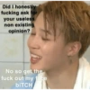 Did I honestly fucking ask for your useless non existing opinion? No so get the fuck out my face biTCH