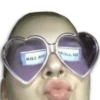 stickers Harley KILL ME MILL ME