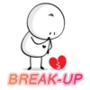 w BREAK-UP